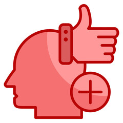 Positive  Icon Element For Design