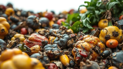 Landfill Spoiled Produce - Decaying Beauty