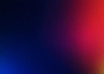 Obraz premium Gradient features blue and orange hues, creating a background with a subtle grain texture noise effect
