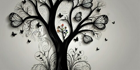 abstract floral background