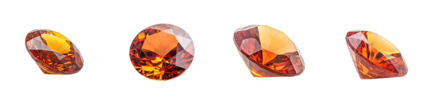 A collection of dazzling gemstones featuring a variety of mesmerizing facets captivating colors and brilliant shine