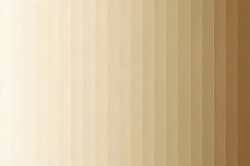 Obraz premium Beige Vertical Stripes Gradient: A subtle and elegant background featuring vertical stripes that transition seamlessly from light beige to a deeper, richer tone. The gradient creates a smooth.
