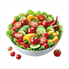 Fresh Vegetable Salad Free PNG and Clipart