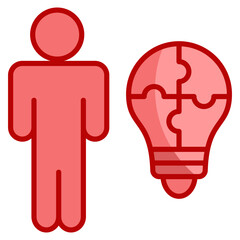 Problem Solving  Icon Element For Design