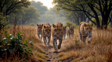 Majestic Leopards in the Wild
