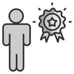 Experience  Icon Element For Design