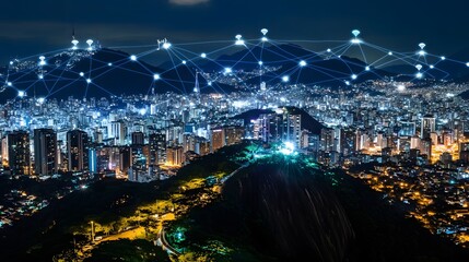 Cities with interconnected 5G towers, vibrant digital displays and next-gen communications technologies are lighting up Latin America.