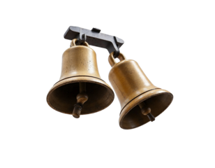 bell isolated on white background