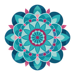 Abstract Mandala Design Element
