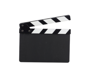 movie clapper board