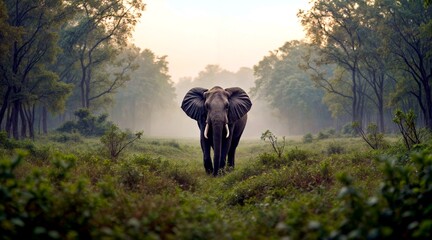 Elephants in Breathtaking Landscapes