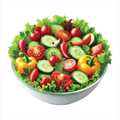 Fresh Vegetable Salad Free PNG and Clipart