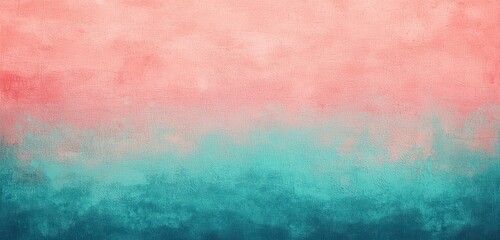 Obraz premium Soft textured gradient from pink to blue