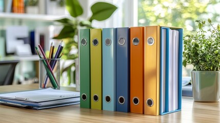 Enhance your business operations with properly labeled office binders.