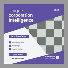  Modern business Instagram post design template
