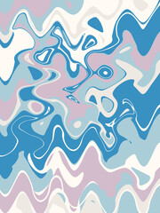 Pink blue green abstract background. Illustration for banner, poster, card