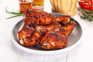 Indian tandoori turkey shoulder wing
