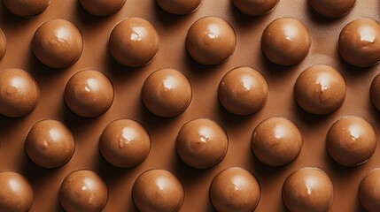 Chocolate Truffle Delight: Perfectly Formed Chocolate Balls