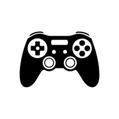 Classic Video Game Controller vector Illustration.