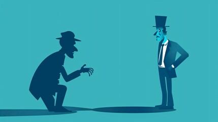 Deceptive Political Discussion: Manipulative Politician and Deceitful Shadow Interaction