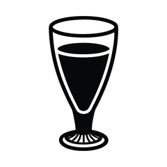 glass isolated on white