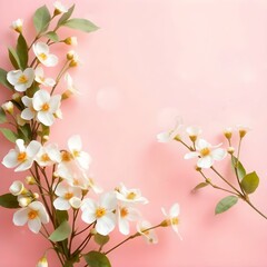 Obraz premium spring background with sakura flowers