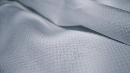 Elegant Tailored Suit shirt featuring Classic Buttons and exquisite details, texture textile close up macro