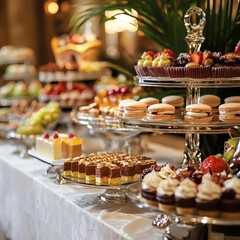 Luxurious Hotel Dessert Buffet: An Indulgent Feast of Elegance