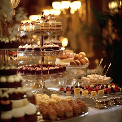 Luxurious Hotel Dessert Buffet: An Indulgent Feast of Elegance