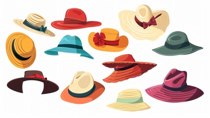 Stylish Cartoon Headgears: Trendy Hats for Fashionable Men and Women