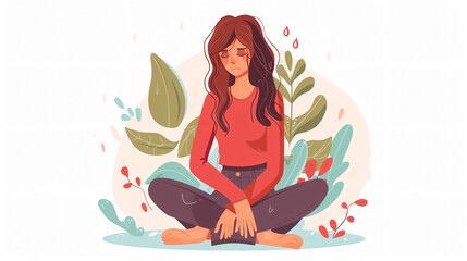 Relief from Menstrual Pain: Aching Tummy During Menstruation Period Infographic