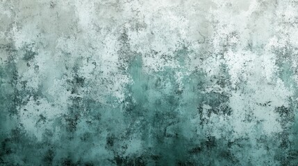 Abstract textured background with teal, gray, and black hues. The image features a mottled, distressed effect with varying shades and densities of