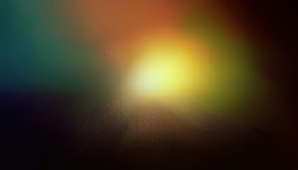 Vibrant Abstraction A Striking Light Leak Overlay Against a Mysterious Backdrop, Creating an Ethereal and Dramatic Scene.