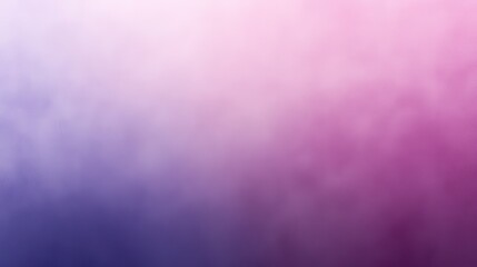 Fototapeta premium Abstract background with soft purple and blue gradient, featuring a hazy, cloud like texture. The image evokes a dreamy and serene atmosphere