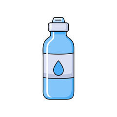 water bottle icon, water bottle vector illustration-simple illustration of water bottle, perfect for water bottle logos and icons