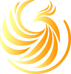 phoenix logo vector art, phoenix in flames vector art