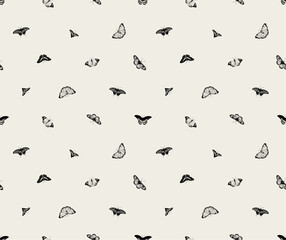 Butterfly siButterfly simply vector seamless patternmply vector seaml...