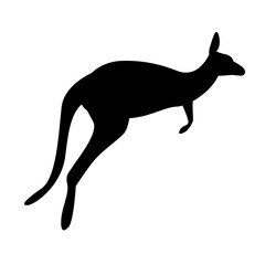 Kangaroo Silhouette 