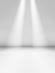 Obraz premium Blank light grey blurred background with radial gradient. Studio room backdrop. vignette photo effect. White gray empty template gradient illustration