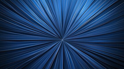 Radiant Blue Abstract Background with Striking Lines and Dynamic Movement Effects