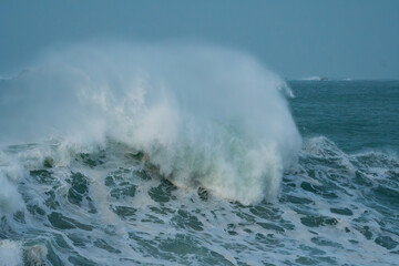 Fototapeta premium Avis de tempête en Bretagne