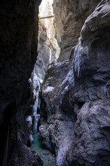 Partnachklamm in Winter – Bavaria, Germany