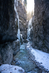 Partnachklamm in Winter – Bavaria, Germany