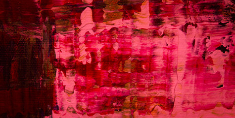 Seamless Color and Grunge Patterns in an Abstract Illustration