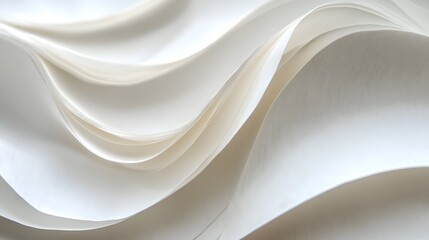 Obraz premium rough White paper texture