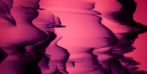 Fotobehang Fluor Roze An Abstract Grunge Illustration with Water and Liquid Colors  © Roman