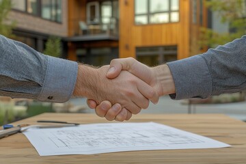 Business Partnership over Architectural Blueprints: A Collaboration in Action