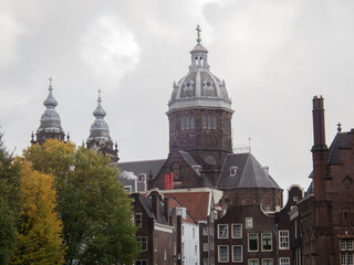 Old church in Amsterdam