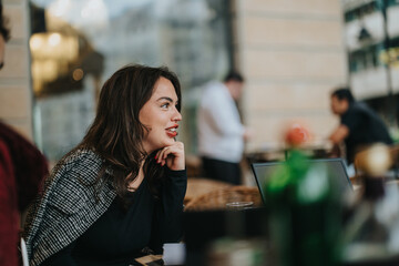 A group of business people engage in a lively discussion outdoors, fostering creativity and collaboration. The informal setting adds a relaxed and open atmosphere conducive to innovative ideas.