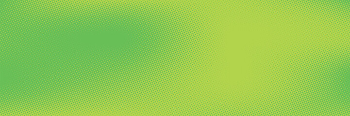 abstract green banner background with diagonal stripes and dot halftone.modern